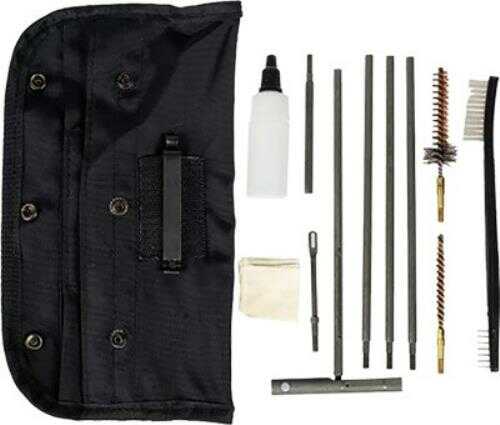 TAC Shield Cleaning Kit AR15/M16 Gi Field Black Pouch