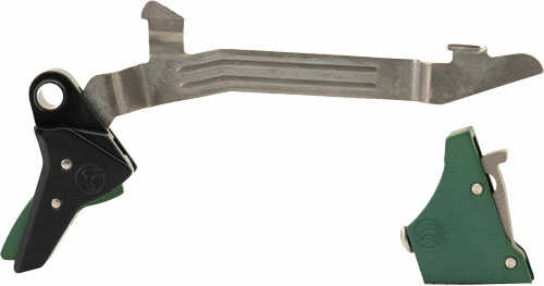 TIMNEY Trigger Alpha For Glock Gen 3-4 Large Frame Green