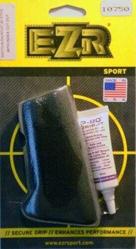 EZR Sport 10750 Shotgun A2 Gauntlet Plain PVC/Vinyl Black