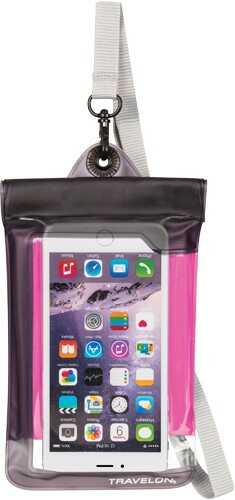 TRAVELON Waterproof Smart Phone/Camera Pouch Pink