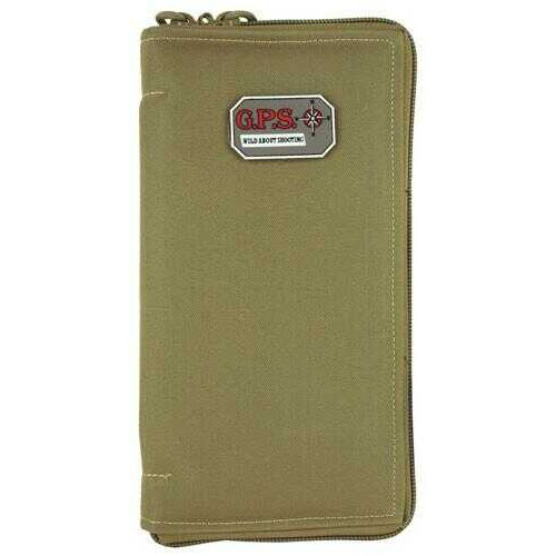 G*Outdoors GPS-1265Pst Pistol Sleeve With Locking Zipper 1 Handgun Tan Large