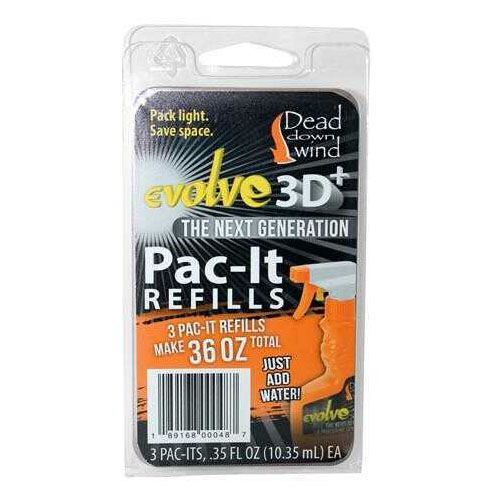 Dead Down Wind Scent Eliminator Pac-It Spray 3Pk