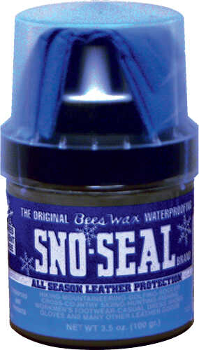 ATSKO SNO-Seal Beeswax Leather Waterproofing W/Applicator 4Oz