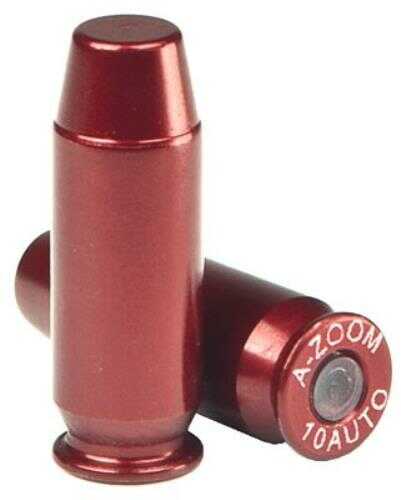 A-Zoom Precision Metal Snap Caps 10mm Auto, 5 Per Pack For Safety Training, Function Testing Or safely decocking Without