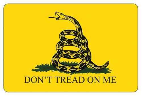 TEKMAT Armorers Bench Mat 11"X17" Gadsden Flag