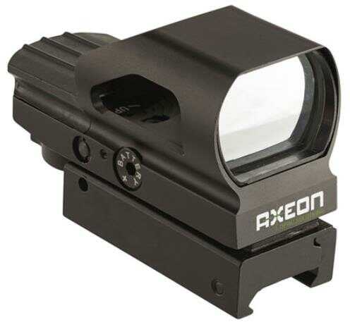 Axeon 2218638 Reticle Optics Reflex Sight 4 Options Red/Green Black