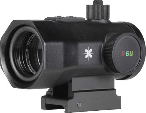 AXEON 1X30MM Red/Green/Yellow Dot Sight Black Matte