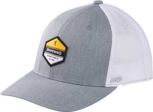 BRN CAP 720 MESH BACK HEATHER GRAY