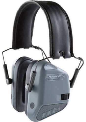 Champion Targets 40978 Vanquish Hearing Protection Electronic Muff Earmuff Gray