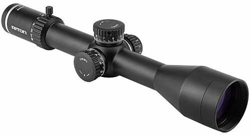 RITON 5 Conquer Scope 4-28X56 34MM FFP ILLUM MOR MOA Black