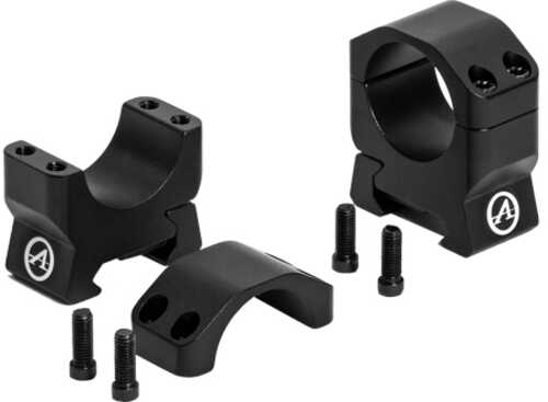 ATHLON Rings Armor 1" Medium 0.9" Height Black