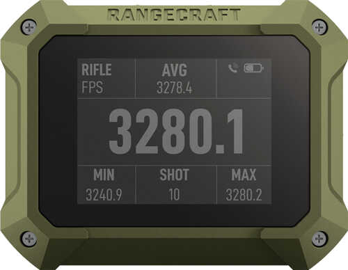 ATHLON RANGECRAFT Velocity Pro Radar Chronograph 2.4" Display