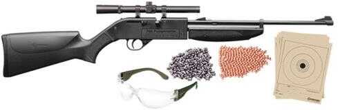 Crosman 760 Pumpmaster Rifle Bb/177 With 4x Scope Glasses Ammo