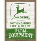 Open Road Brands Wood Framed Wall Decor John Deere 14"x18"