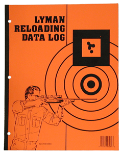 Lyman Reloader's Log Book, 50 Pages Md: 9847261