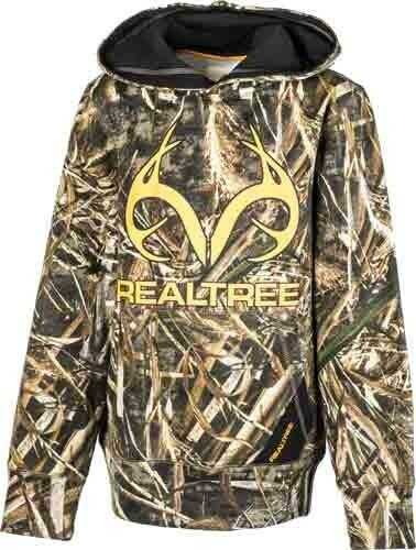 Realtree YOUTH'S HOODIE Medium Rt-Max 5 Camo W/Logo