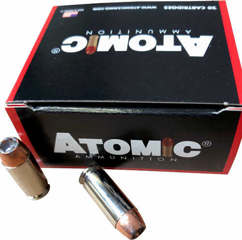 10mm 155 Grain Jacketed Hollow Point 20 Rounds Atomic Ammunition