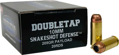 DOUBLETAP 10MM Snake Shot 20Rd 50Bx/Cs