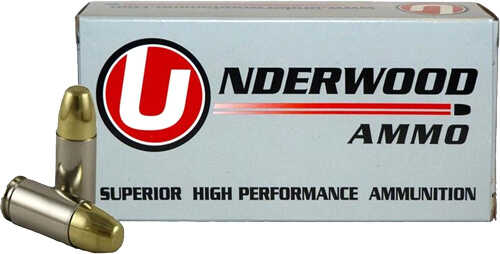Underwood 9MM Luger +P+ 147Gr FMJ 50Rd 10Bx/Cs