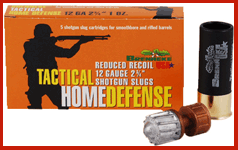 12 Gauge 2-3/4" Slug oz 5 Rounds Brenneke Shotgun Ammunition