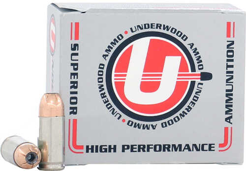 45 ACP 230 Grain Jacketed Hollow Point 20 Rounds Underwood Ammunition