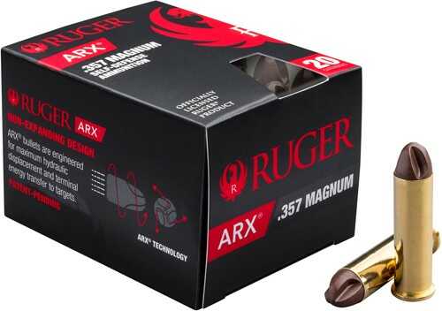 357 Mag 86 Grain Full Metal Jacket 20 Rounds PolyCase Ammunition 357 Magnum