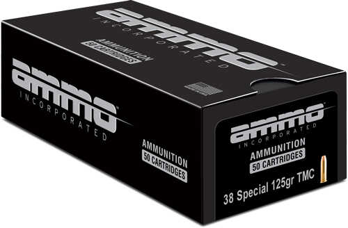 Ammo Inc 38SPL 125Gr TMC 50Rd 20Bx/Cs