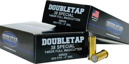 DOUBLETAP 38 SPL 148Gr Full Wadcutter 50Rd 20Bx/Cs