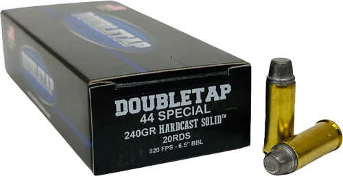 DOUBLETAP 44 SPL 240Gr SWC HARDCAST Solid 20Rd 25Bx/Cs