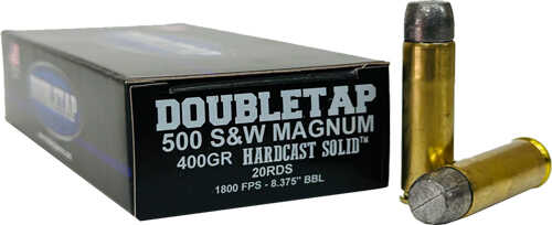 DOUBLETAP 500 S&W 400Gr WFNGC 20Rd 25Bx/Cs