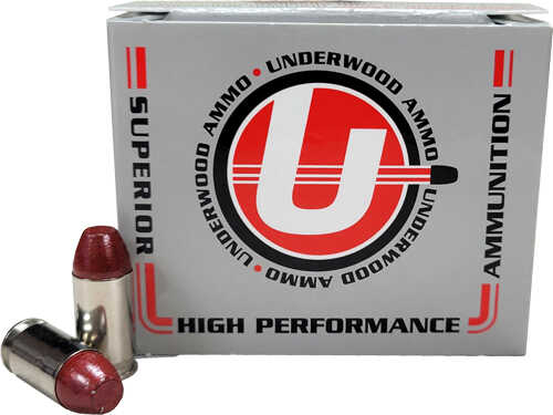 380 ACP 100 Grain Hard Cast Lead FN 20 Rounds Underwood Ammunition