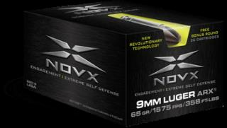 9mm Luger 65 Grain ARX 26 Rounds NovX Ammunition