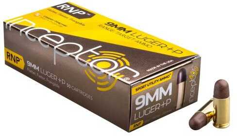 9mm Luger 65 Grain Lead 50 Rounds PolyCase Ammunition