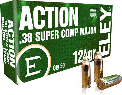 ELEY Action 38 Super 124Gr FMJ Competition 50Rd 20Bx/Cs
