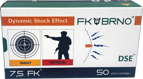 FK Brno 7.5 F9 101Gr Flat Nose 50RDS Per Box Lead Free