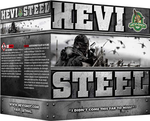 HEVI-Shot Heavy Steel 20Ga 3" 7/8Oz #3 25Rd 10Bx/Cs