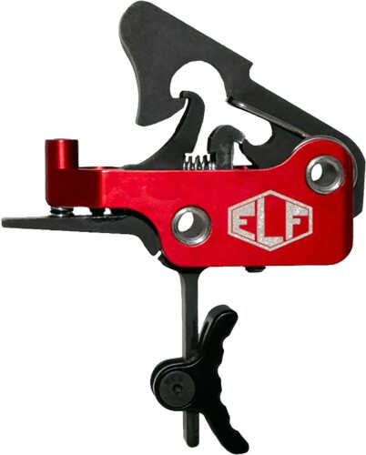 ELFTMANN Trigger Apex AR-15 Curved Adj 2.75-7Lbs Black