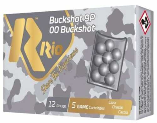Rio Royal Buck 12Ga 2.75" 00Bk 9 Pellet 5Rd 50Bx/Cs