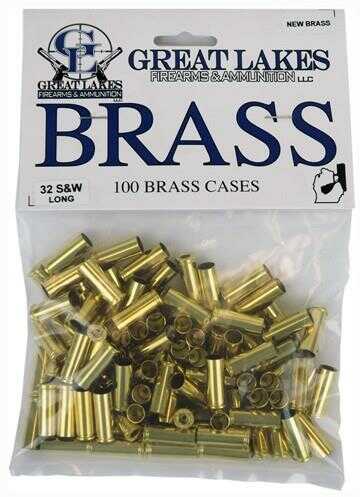 Great LAKES Brass .32 S&W Long New 100CT