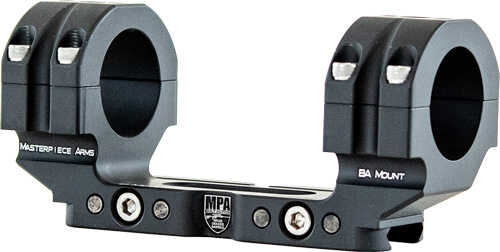 MASTER PIECE ARMS Scope Mount BA 1-Pc 36MM 1.125" 0 MOA Black