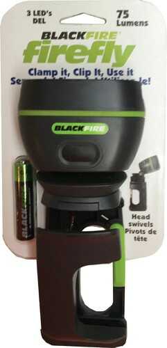 BLACKFIRE Firefly CLAMPLIGHT 75 Lumen 3AAA