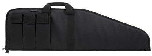 Bulldog Pitbull Tactical Rifle Case 43" 1.5"Padding Floats Extra Mag Pouches Black