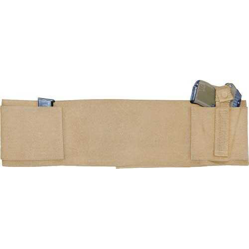 PSP BELLYBANDNM Concealed Carry Band Universal Handgun Nylon Tan