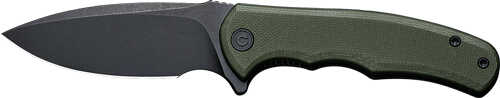 CIVIVI Knife Mini Praxis 2.98" OD Green G10/Black Clam Pack