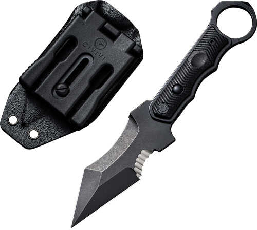 CIVIVI Knife ORTHRUS 3.76" Black G-10/Black STONEWASH