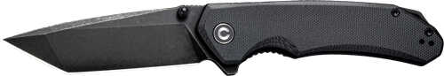 CIVIVI Knife Brazen 3.46" Black G-10/STONEWASH D2 Tanto