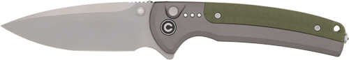 CIVIVI Knife Sentinel Strike II 3.7" Gray Alum/STONEWASH