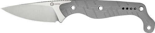 CIVIVI Knife SOKN 2.82" Gray G-10 STONEWASH KYDEX Sheath