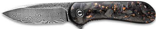 CIVIVI Knife ELEMENTUM 2.96" Shredded CBN FBR/Copper DMSCS