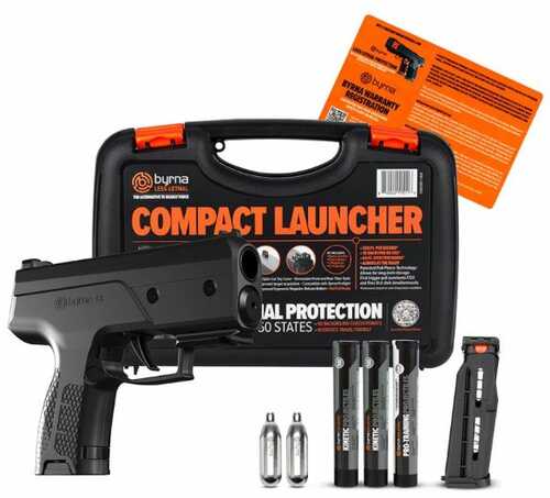 BYRNA Cl Universal Kit Steel Gray W/2 Mags & PROJTL 61 Cal<